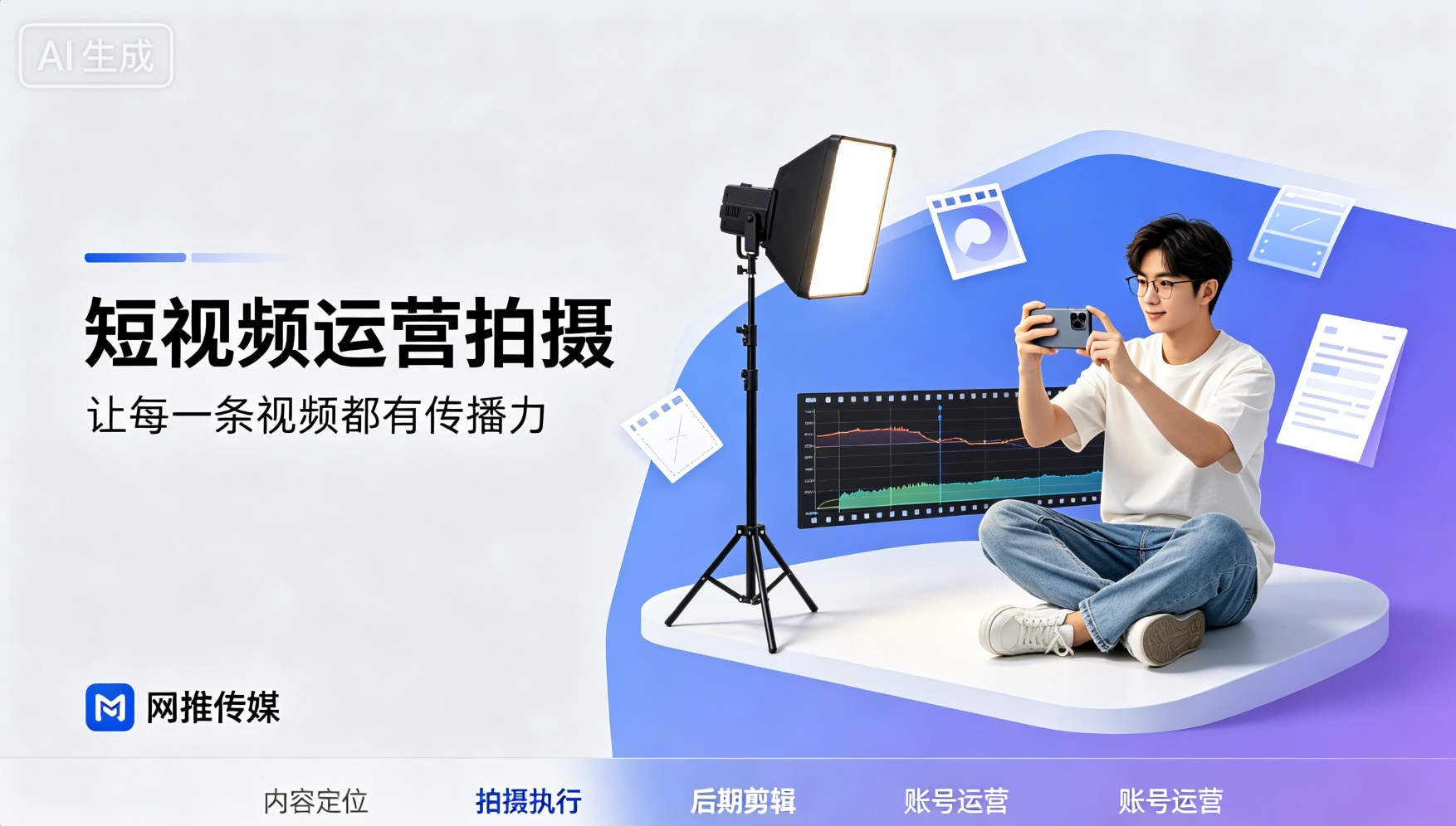 短视频运营策划与内容制作场景